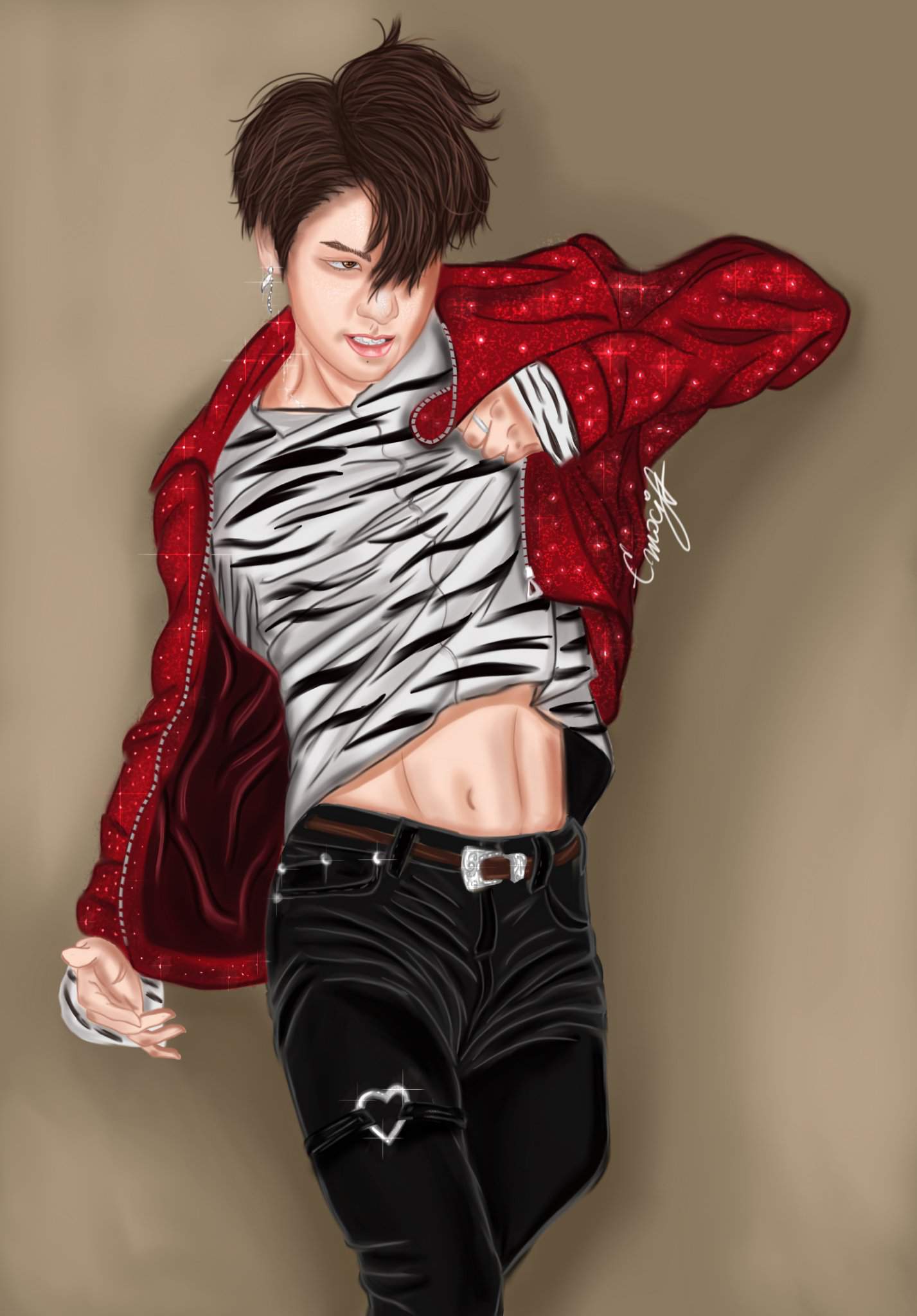 Jung Kook Fake Love Era Kpop FanArt Amino