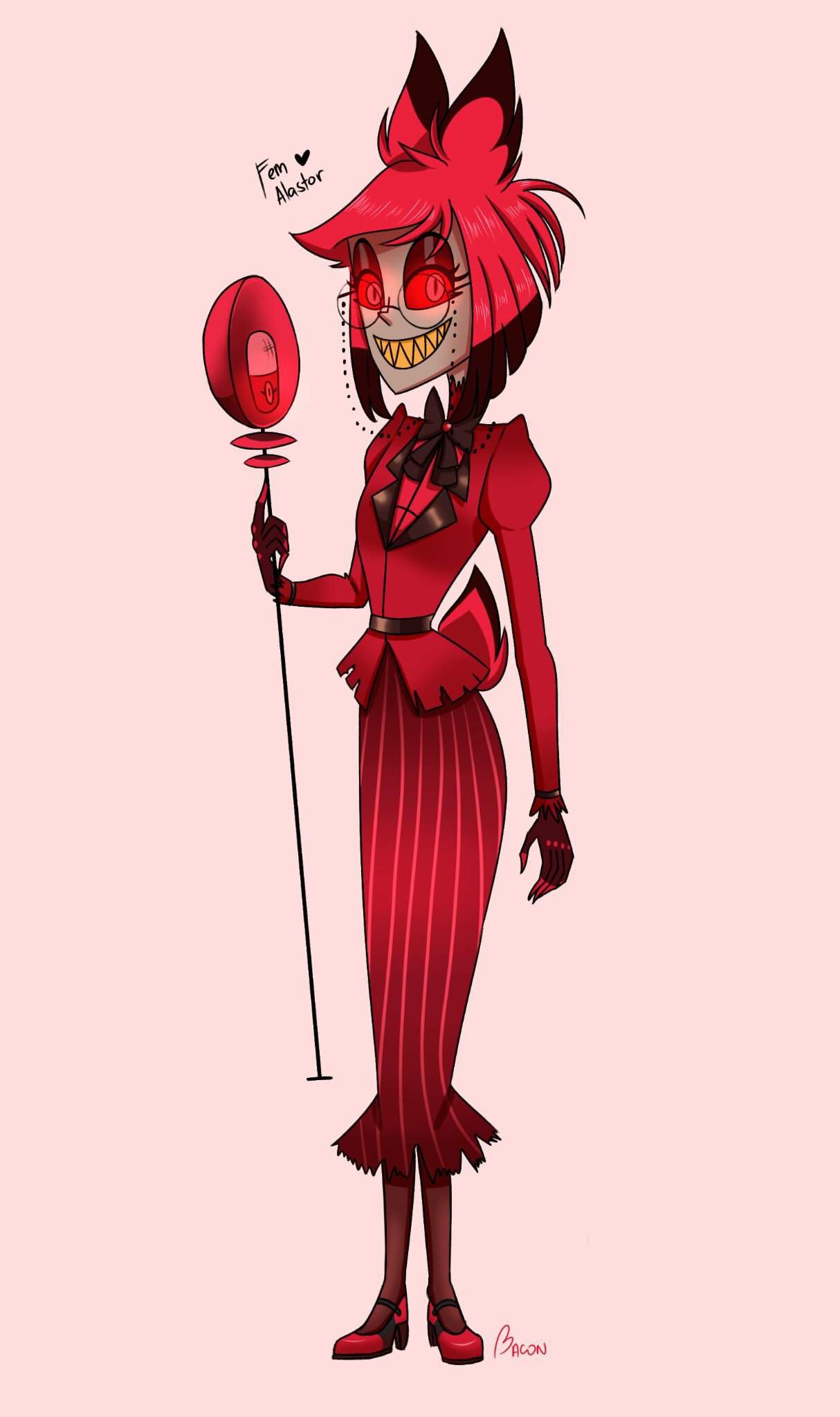 Fem Alastor Hazbin Hotel Official Amino