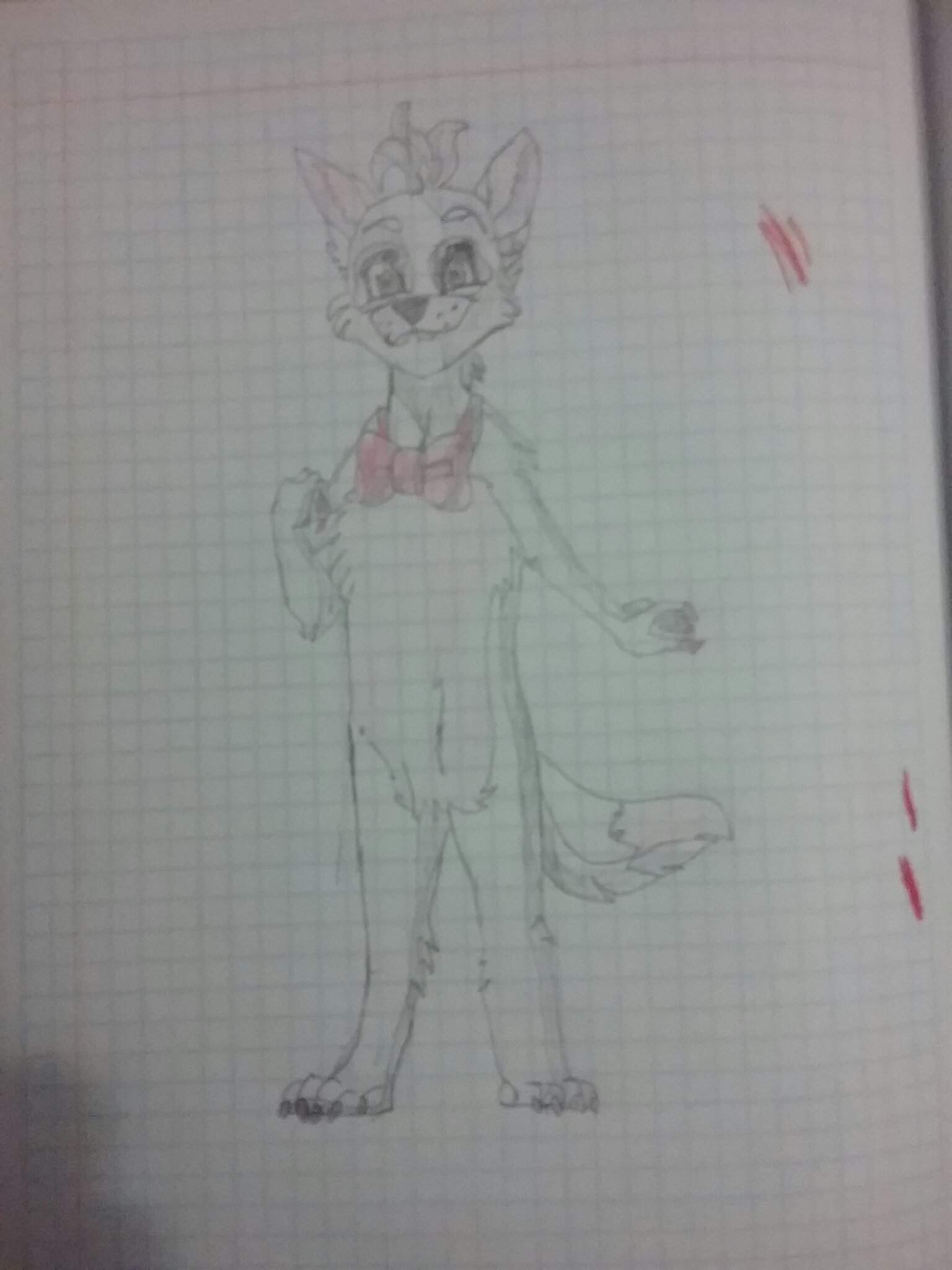 Espero Que Les Guste Mi Dibujo De Funtime Foxy Fnaf Amino Espa Ol