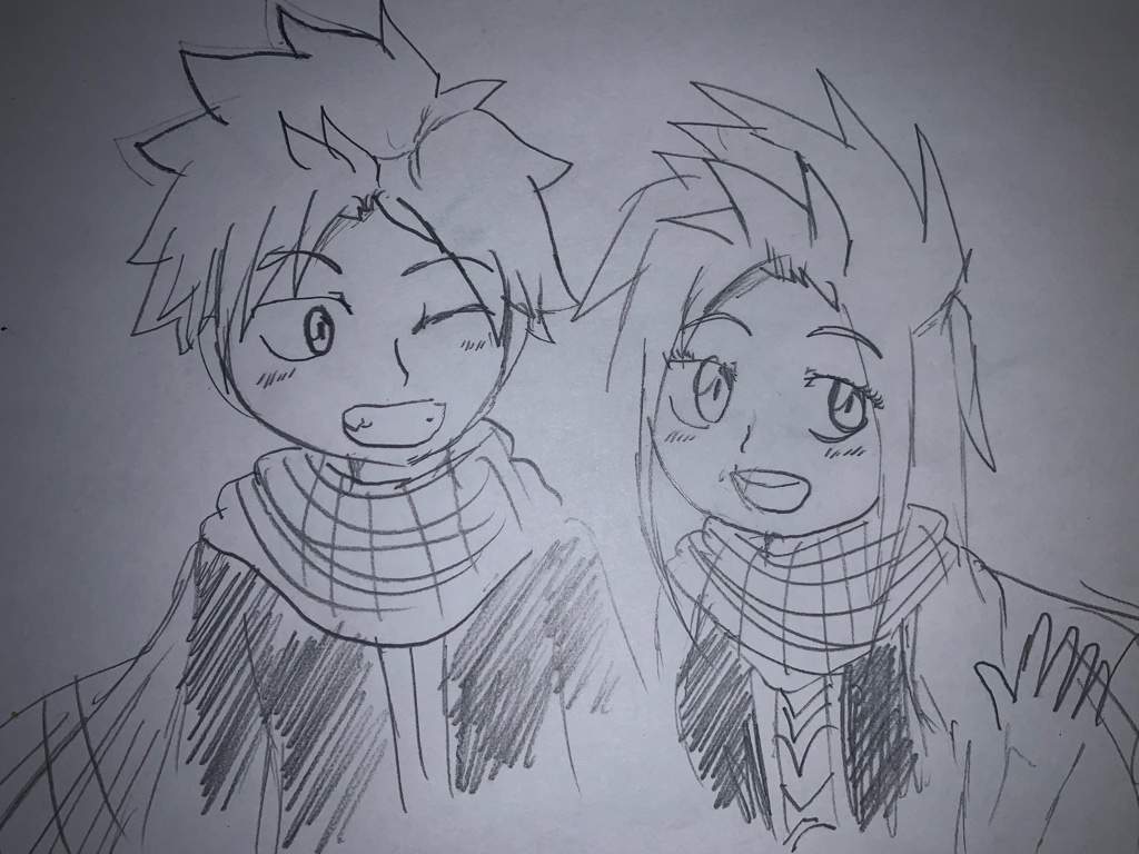 Nash And Nashi Sketch Fairy Tail Next Generation Amino