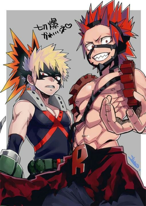 Bakugou X Kirishima My Hero Academia Amino