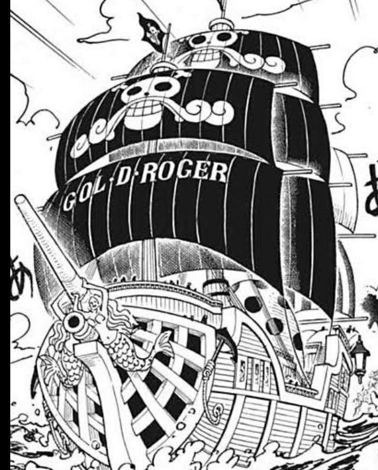 What Is The Big Egg On Roger S Ship