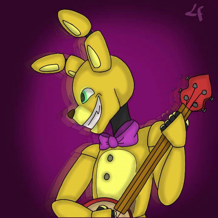 Dibujo De Spring Bonnie En Digital Fnaf Amino Espa Ol Amino