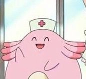 nurse chansey plush