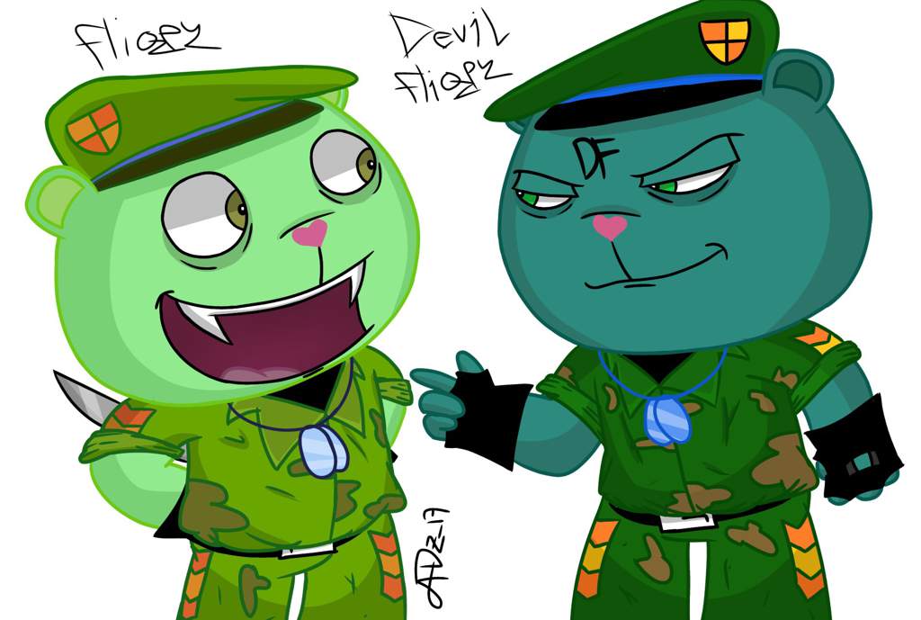 Devil Fliqpy DF Wiki Happy Tree Friends Amino