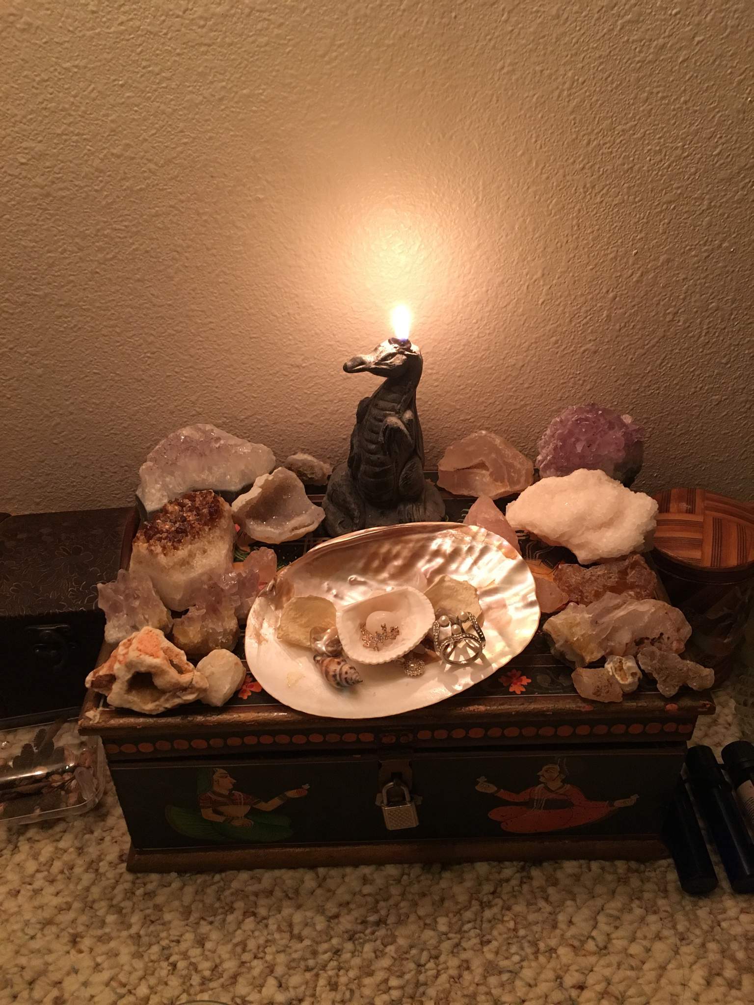 My Current Altar Setup Wiccan Amino