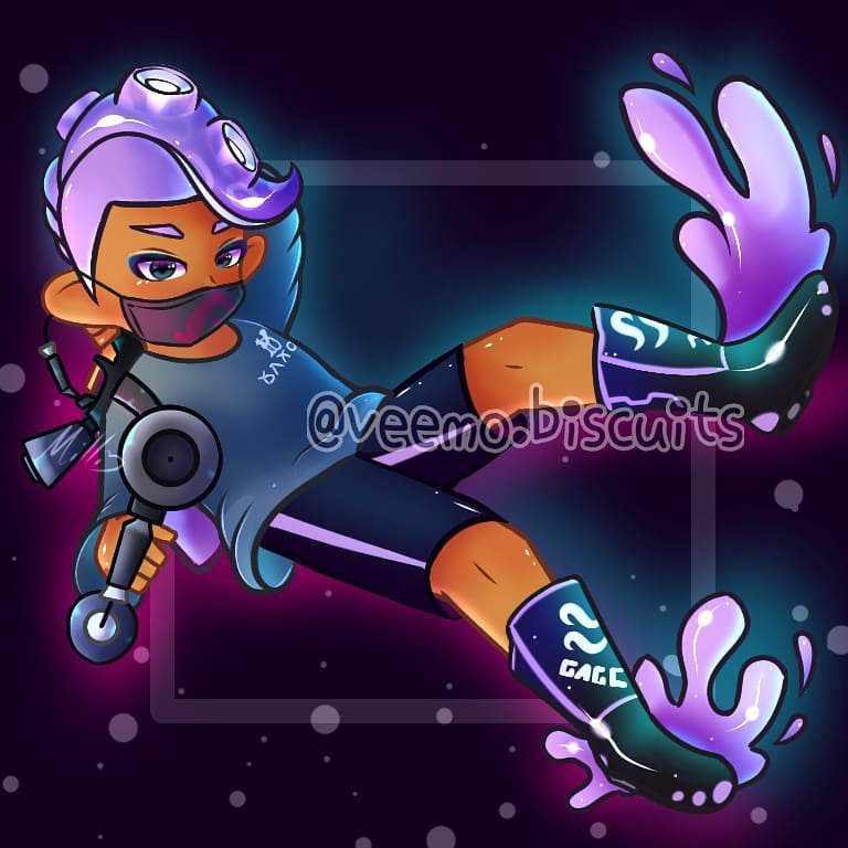 Octoling Art 💜 Splatoon2》 Amino 1527