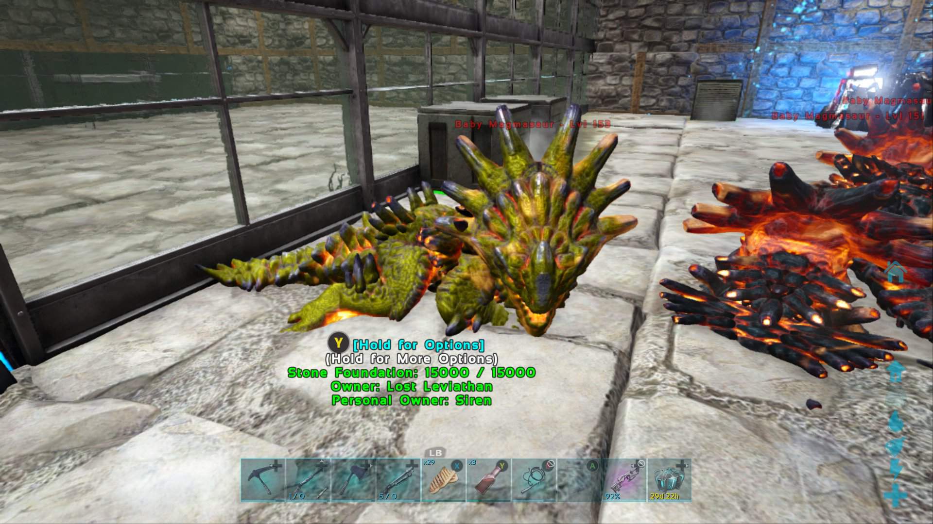 Magmasaur Mutation Stacking Ark Survival Evolved Amino