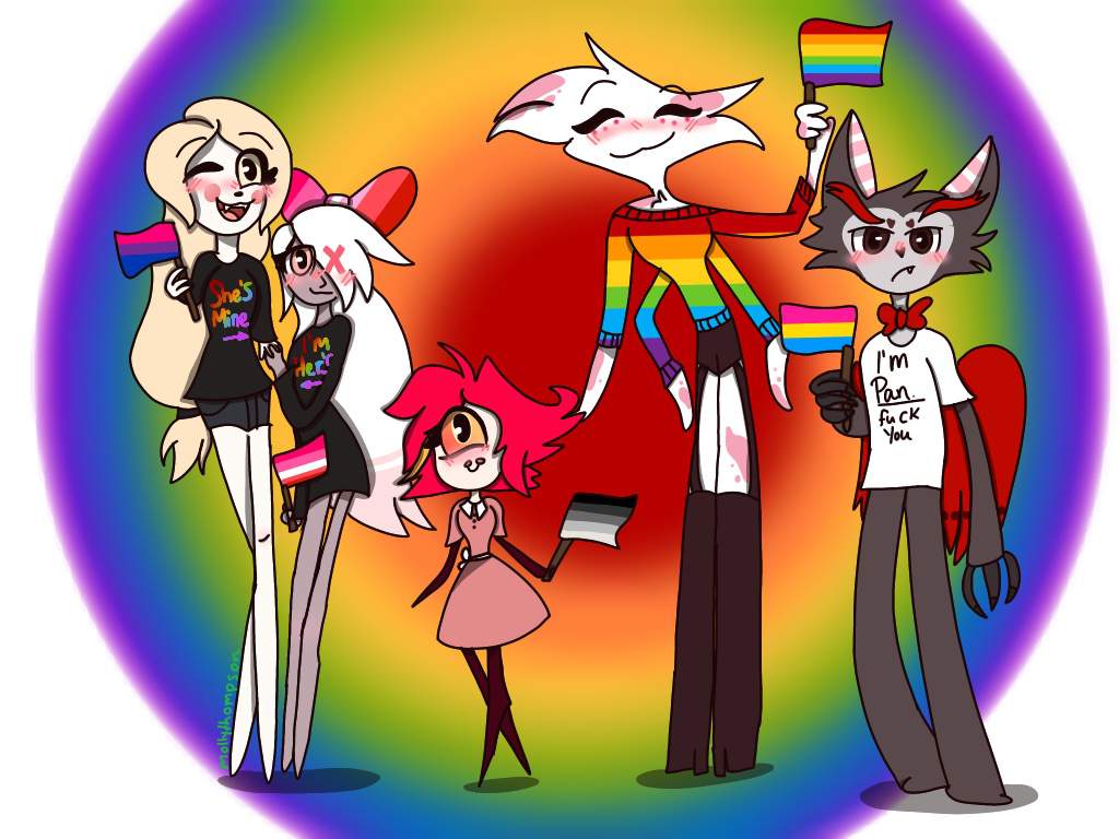 Pride Flags 🏳️‍🌈 Hazbin Hotel Official Amino 