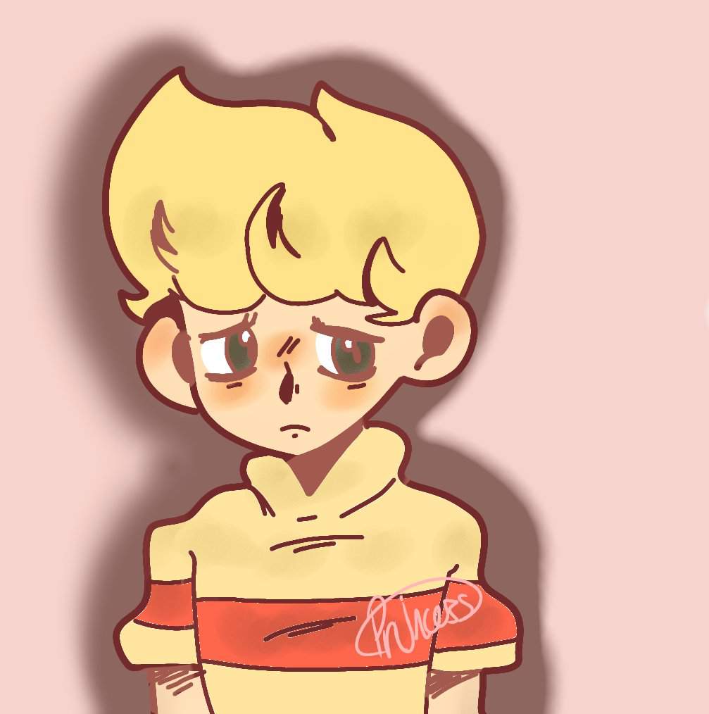 Lucas drawing EarthBound Amino