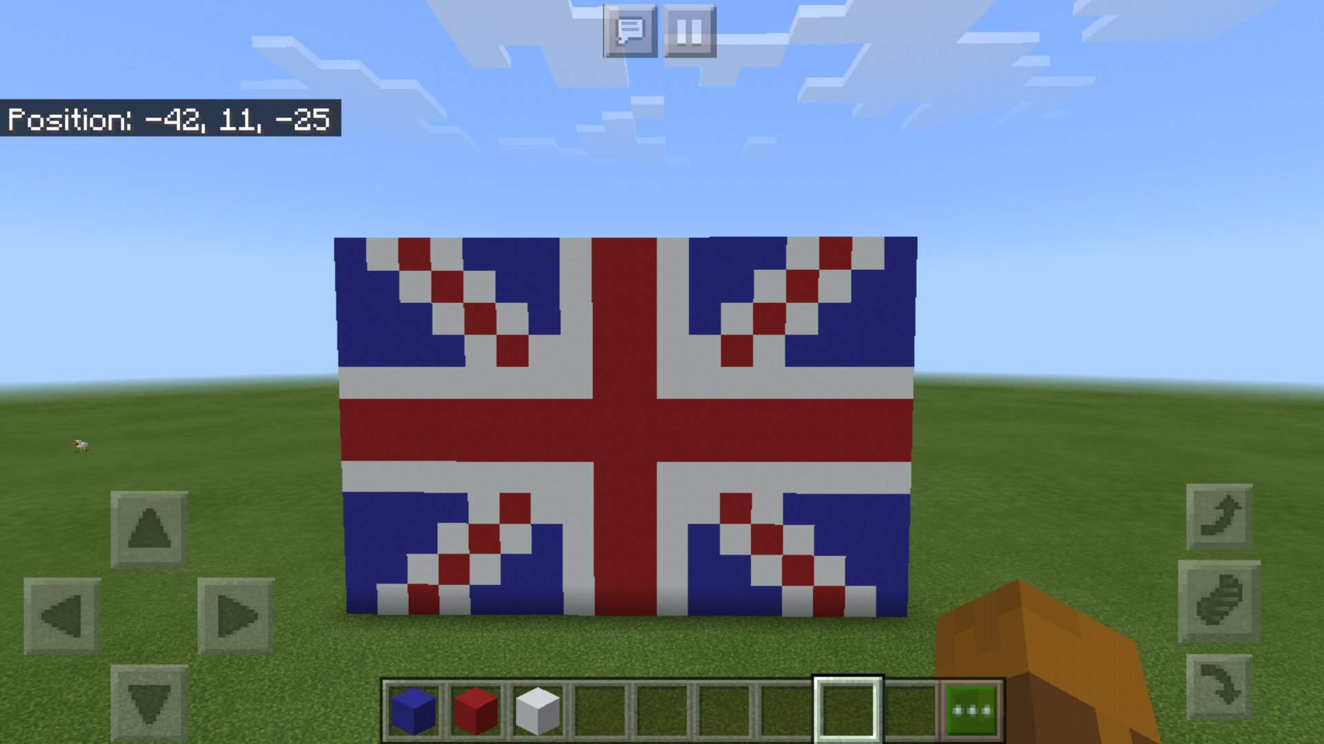 How To Make Great Britain S Flag In Minecraft