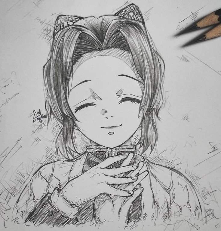 Dibujo A Lapiz De S Kimetsu No Yaiba Amino Amino