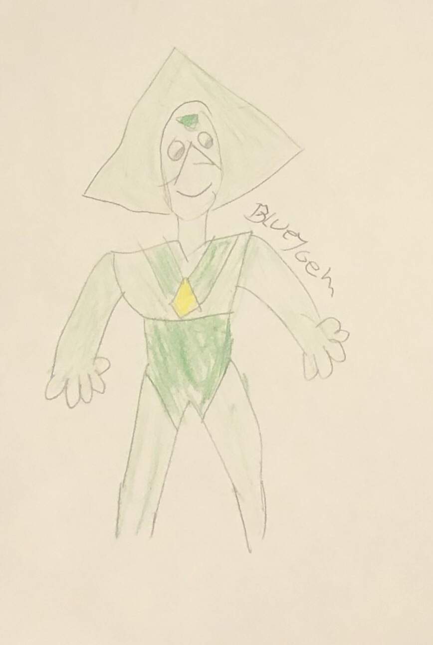 Dibujo de peridot Steven Universe Español Amino