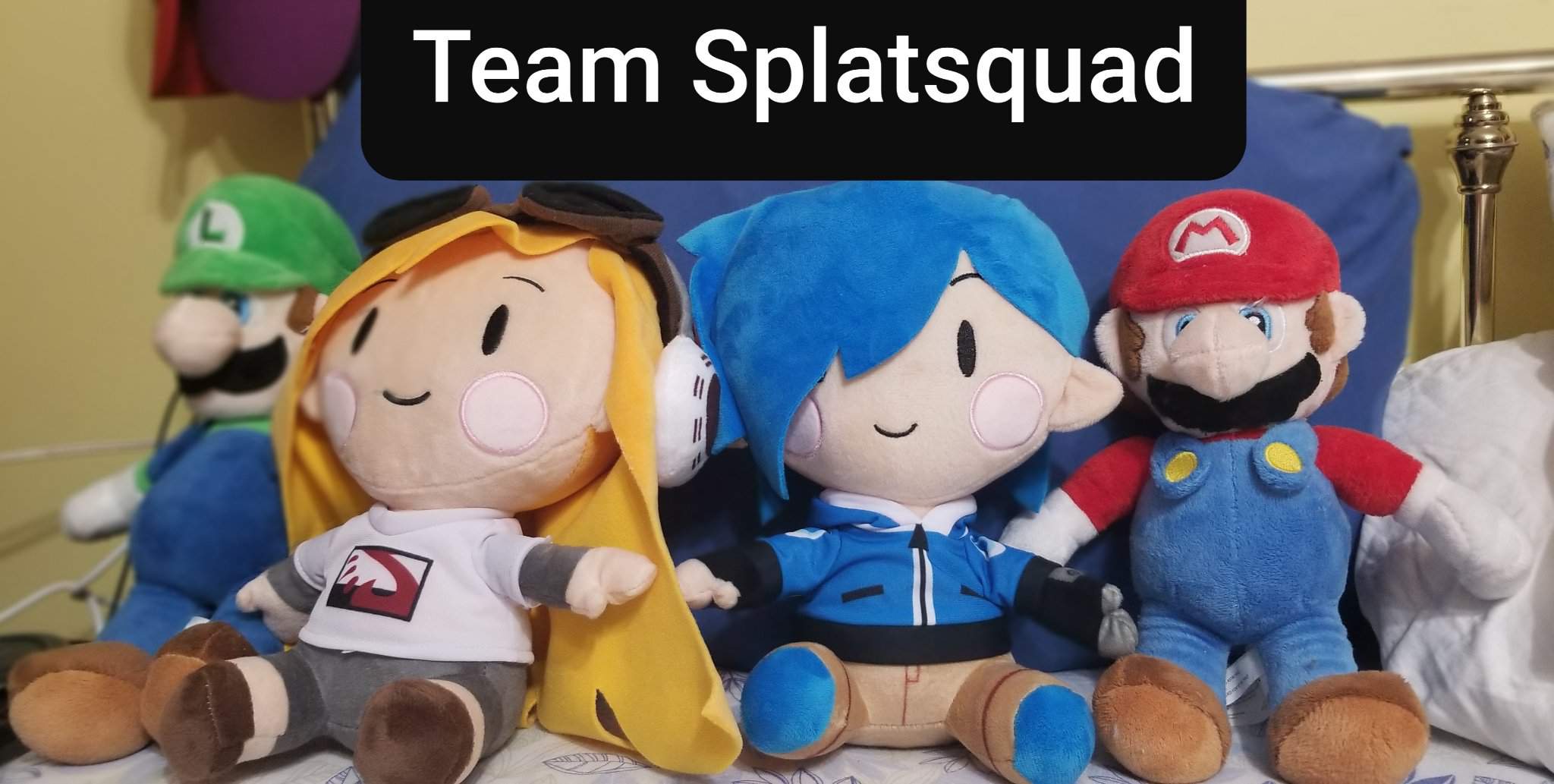 the squad plushies