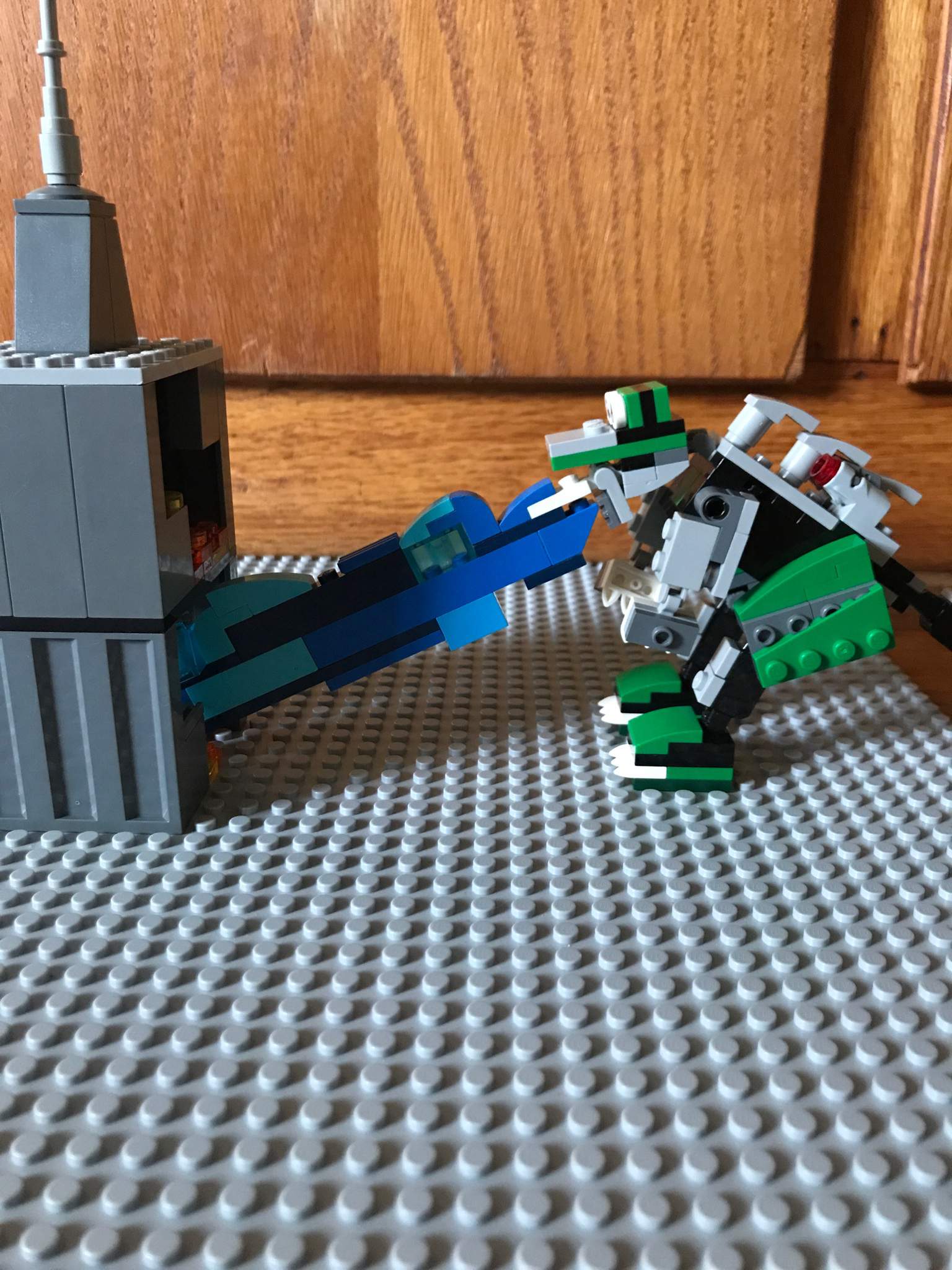 lego minecraft godzilla