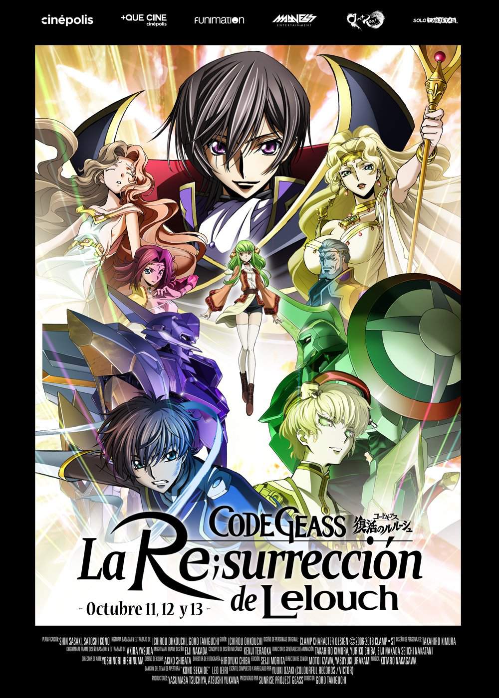 Code Geass La Resurrección De Lelouch Wiki •anime• Amino 3609