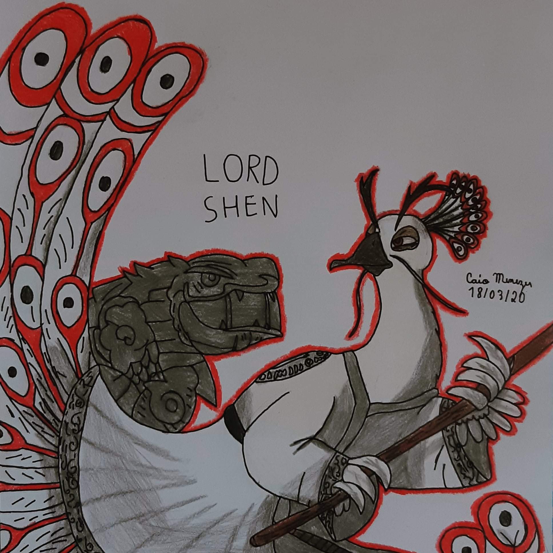 Lord Shen ( Kung Fu Panda ) Fanart | Dreamworks Amino