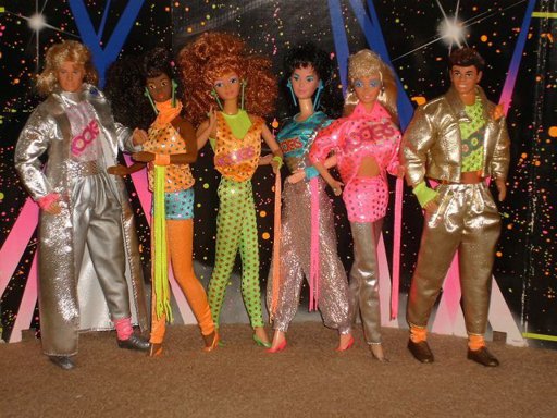 barbie rock stars 1987