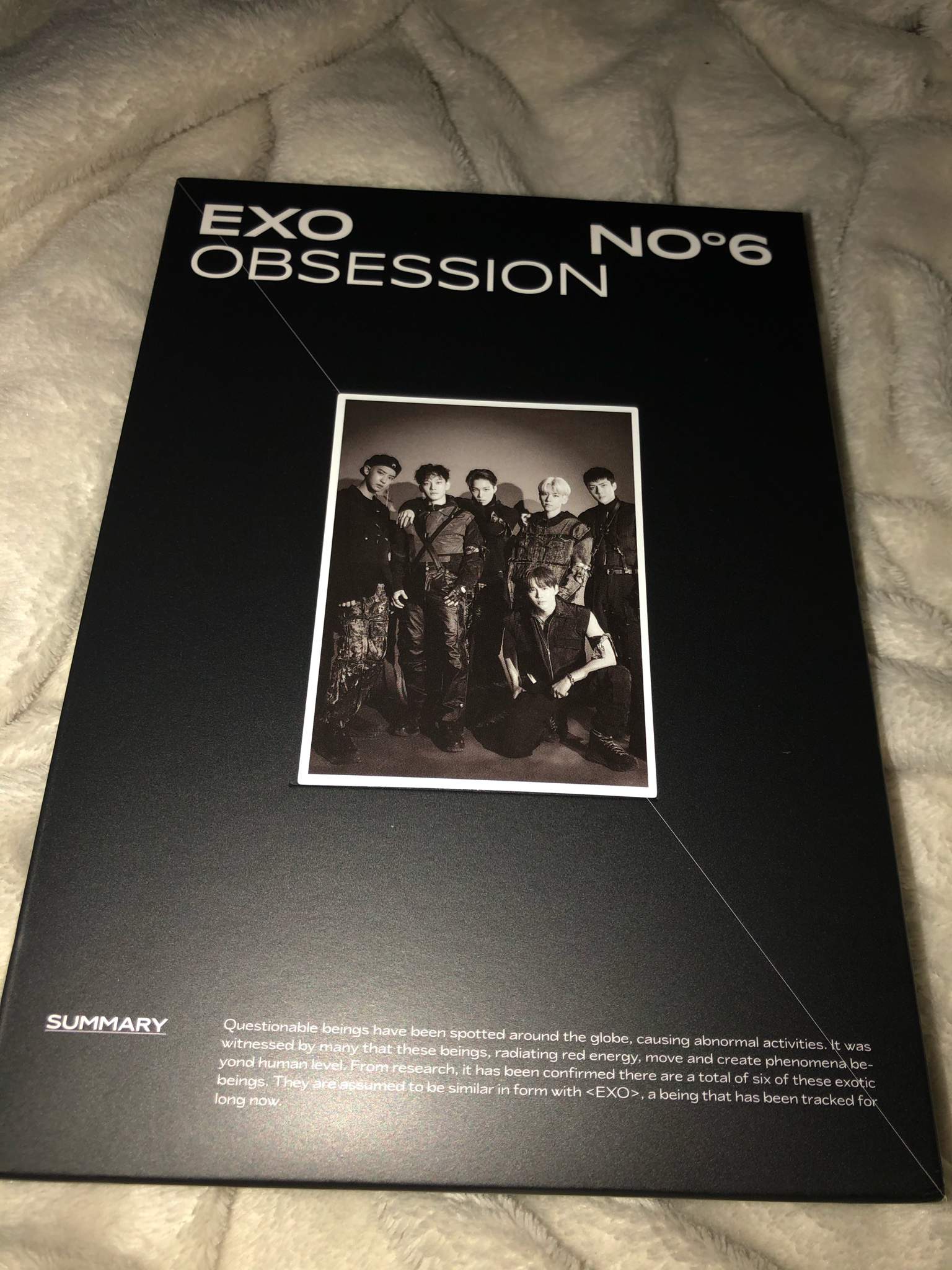 Exo Obsession Album Unboxing Exo Amino