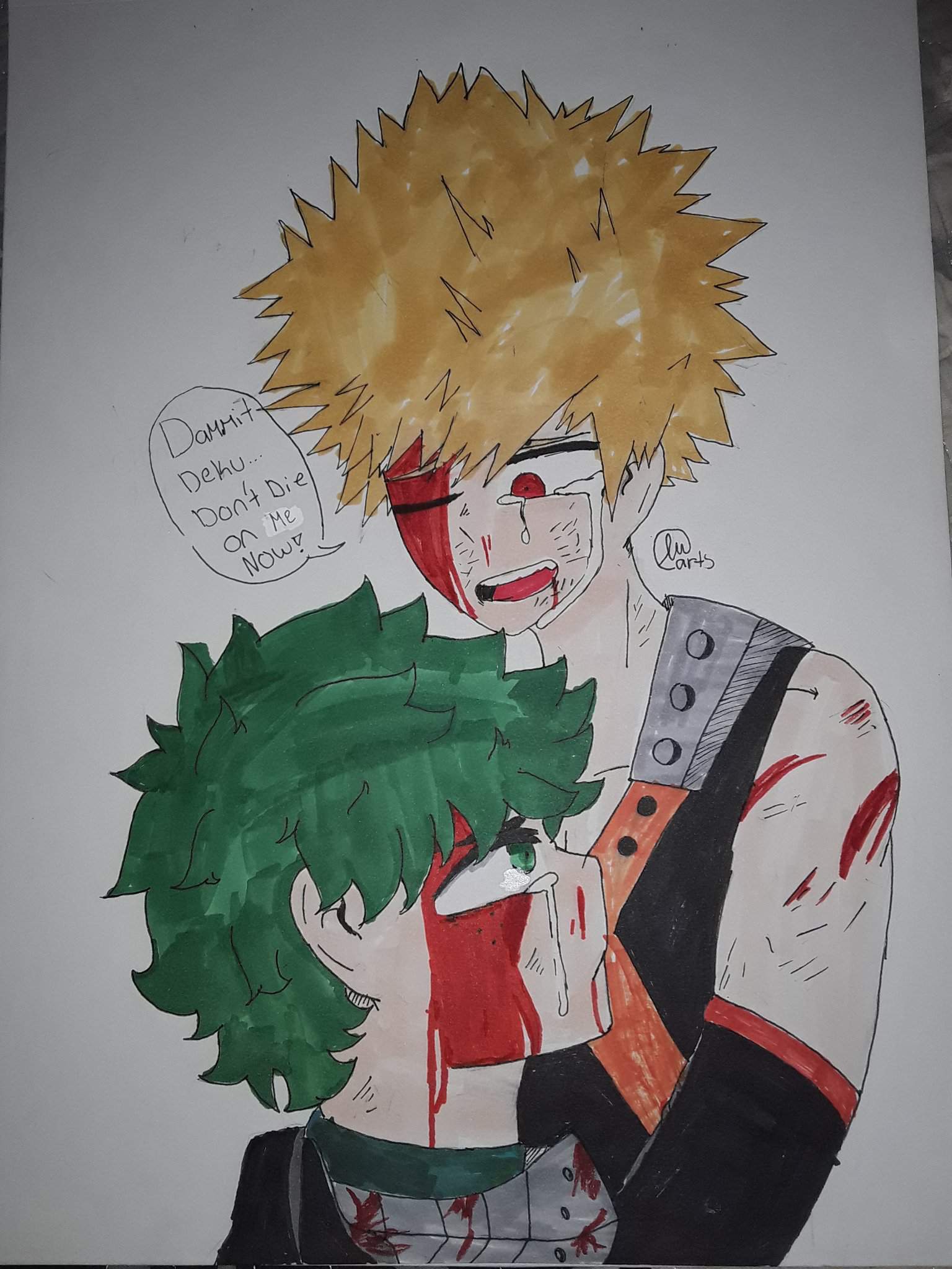 Bakudeku Sad Moments My Hero Academia Amino