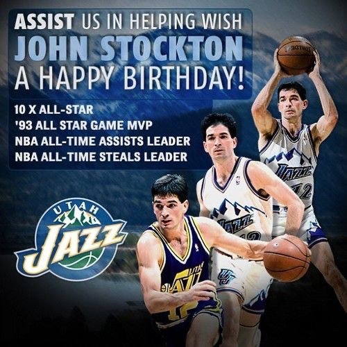 Happy Birthday John Stockton! | Hardwood Amino