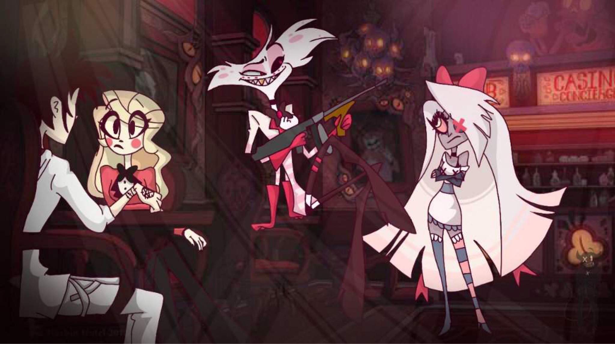 Human Is In Hazbin Hotel [hazbin Hotel Style] 