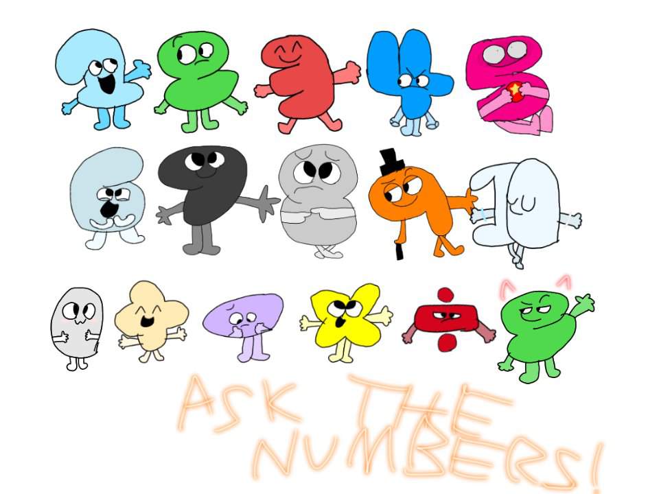 Ask The Numbers Bfdi💖 Amino