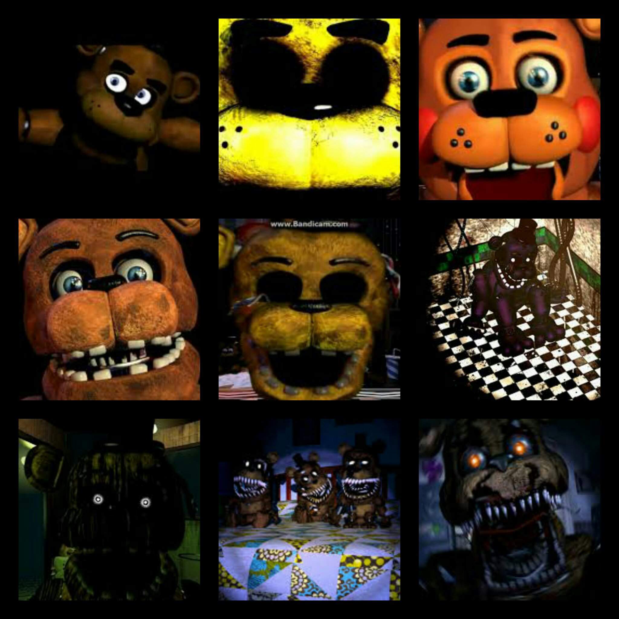 Evolution Of Freddy Fazbear Five Nights At Freddy S Amino