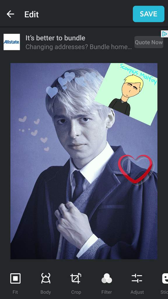 malfoy edits