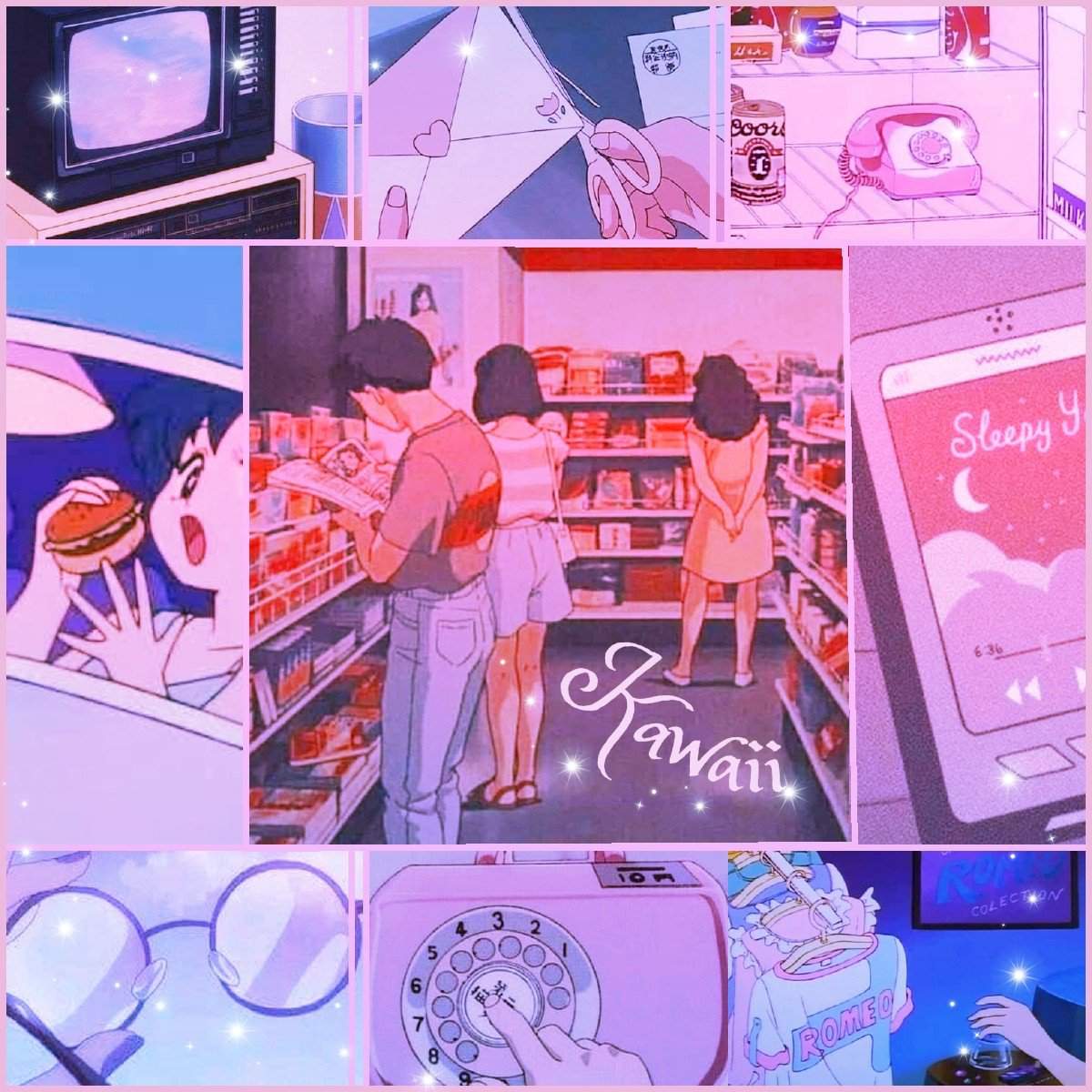 90s Anime Mood Board | símply aesthetíc Amino