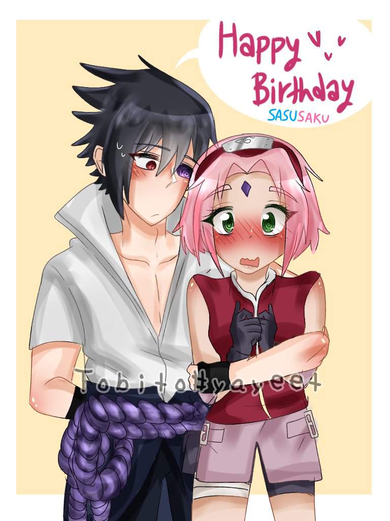 Happy Late Birthday Sakura 🎉 Sasusaku Fa Naruto Amino 3278