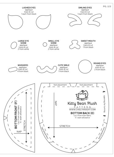 plushie pattern maker