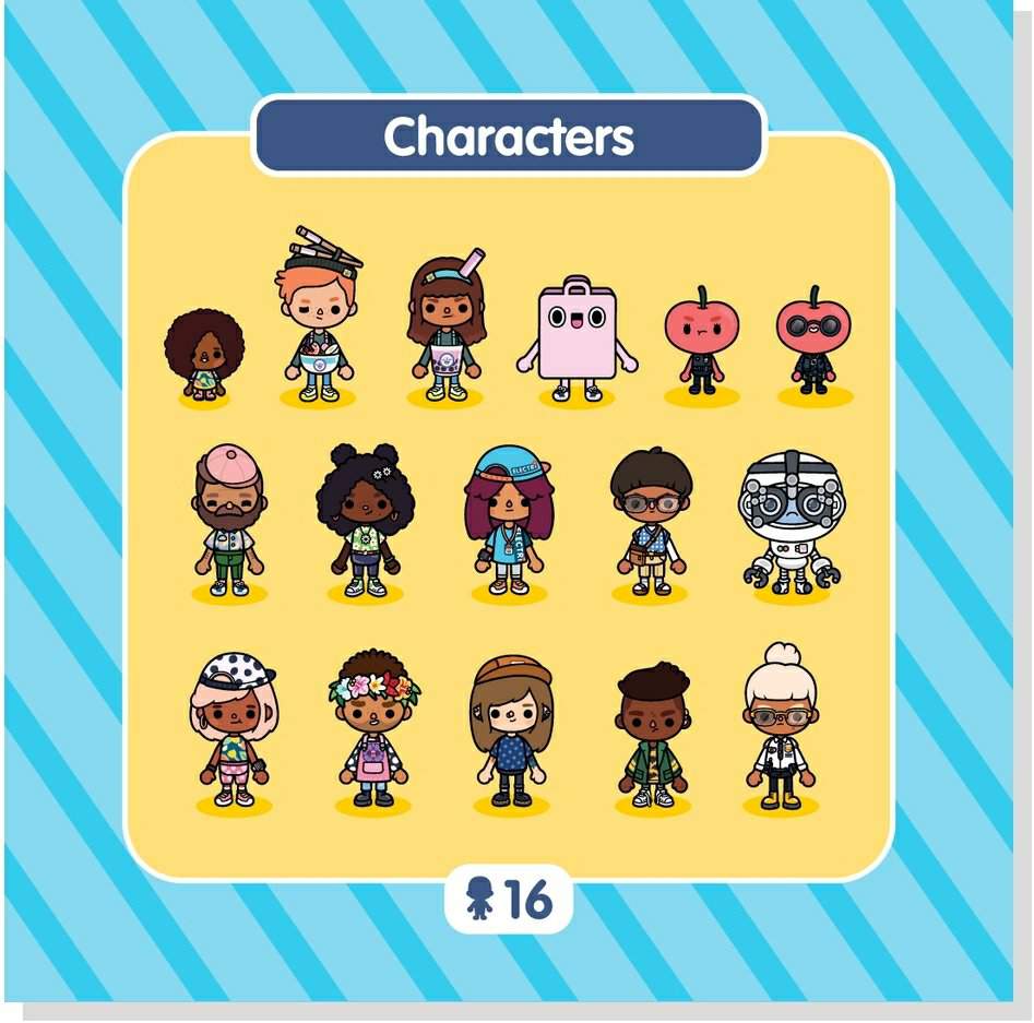 Mall Characters Toca Life Amino Amino