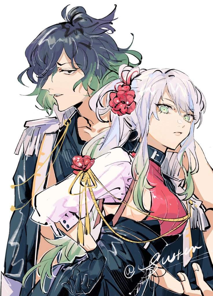 ⊱ ⊰ Даки и Гютаро ⊱ ⊰ | Клинок, рассекающий демонов ~ Amino