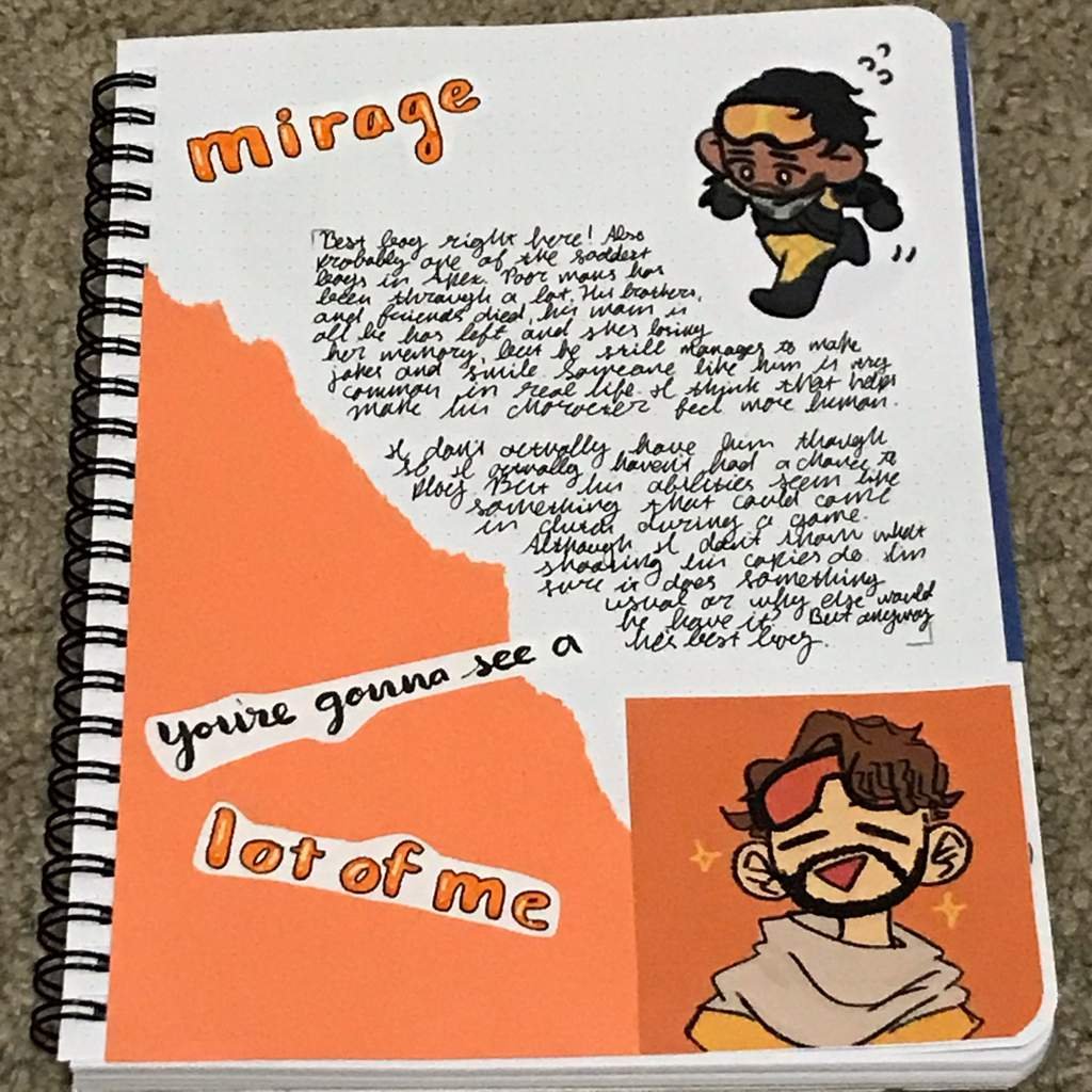 Mirage and pathfinder pages | Apex Legends Armory Amino Amino