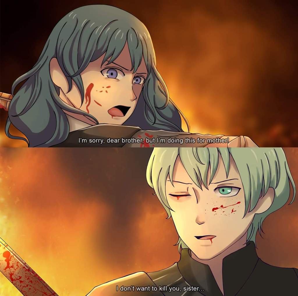 (Fe3H) Byleth Twins Short Comic Fire Emblem Amino