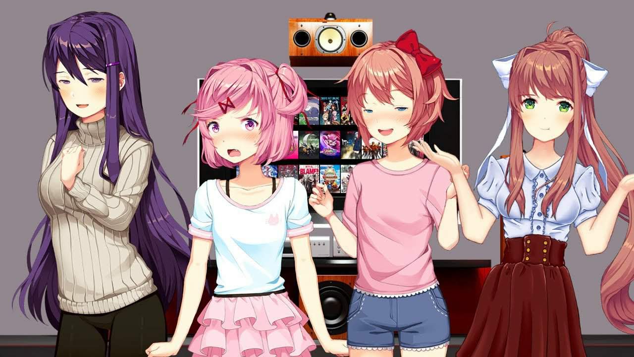 Doki Doki's mods ДДЛК-ДокиДокиЛитературныйКлуб Amino.