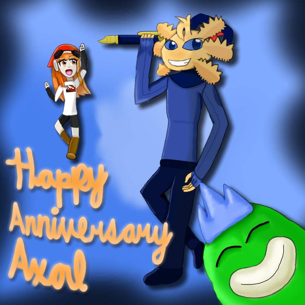 Happy Anniversary Axol!! | SMG4 Amino