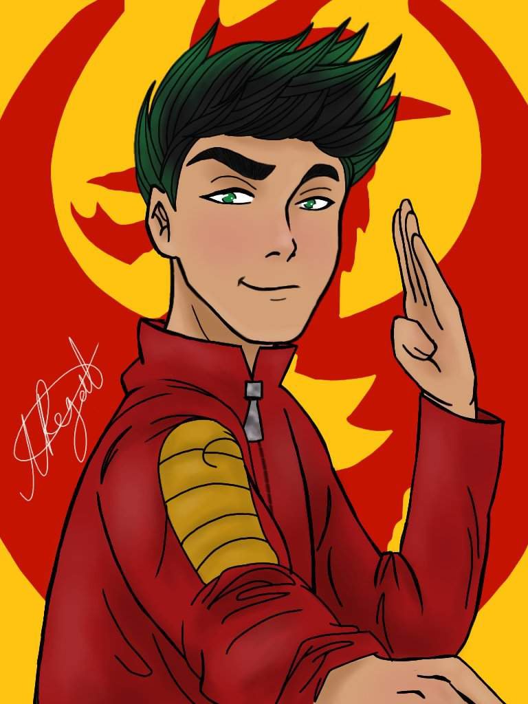 dragon comic Jake long american