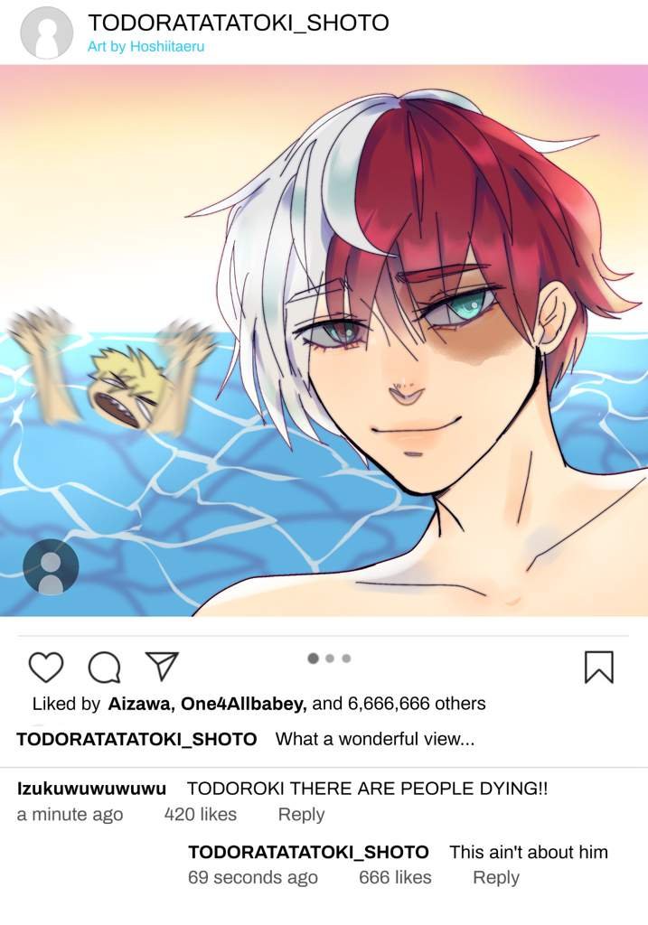 Fanart Todoroki S Revenge My Hero Academia Amino
