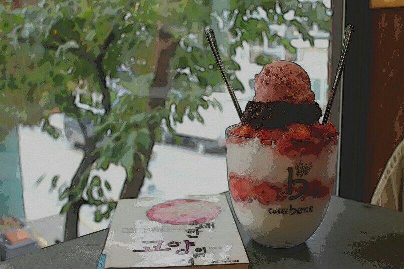 Bingsu мороженое