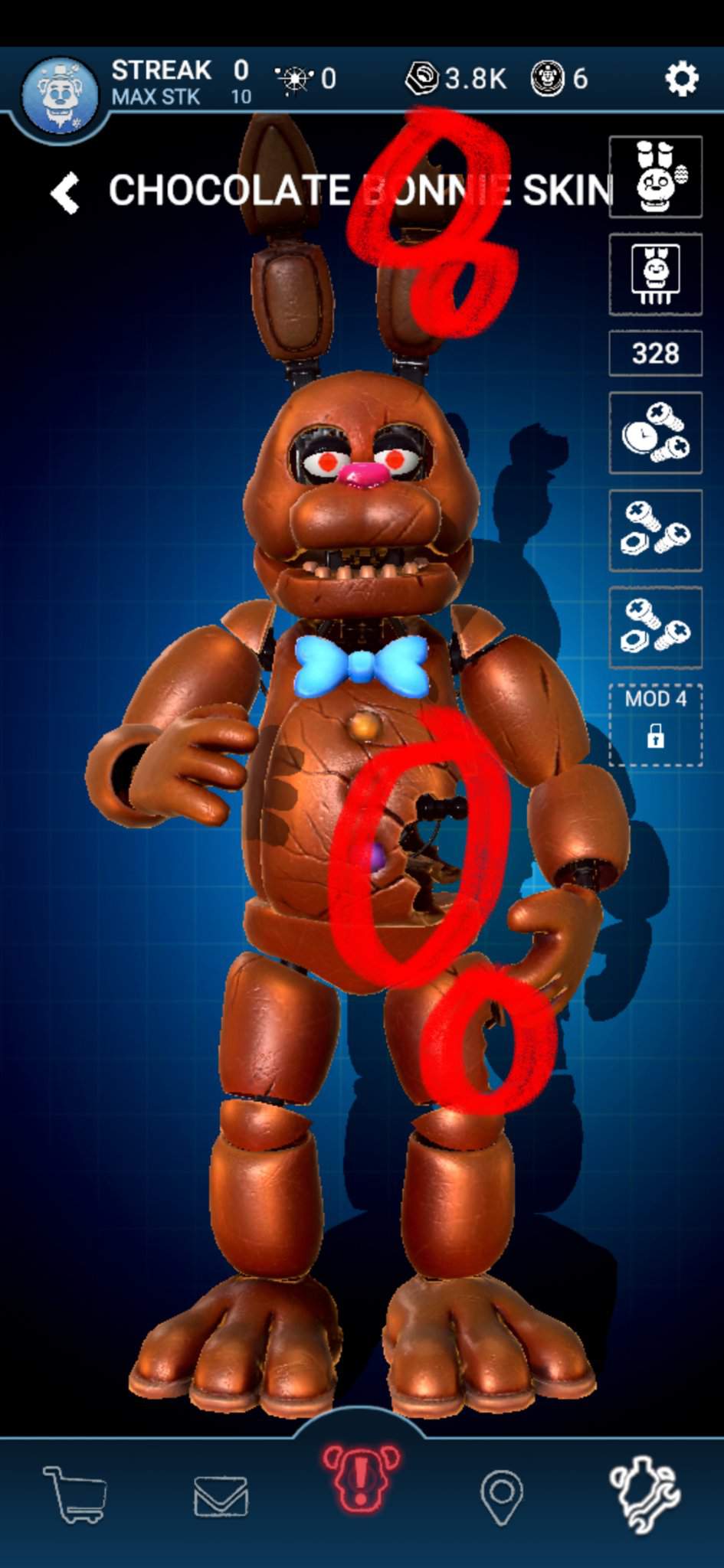 Chocolate Bonnie Five Nights At Freddys Amino 