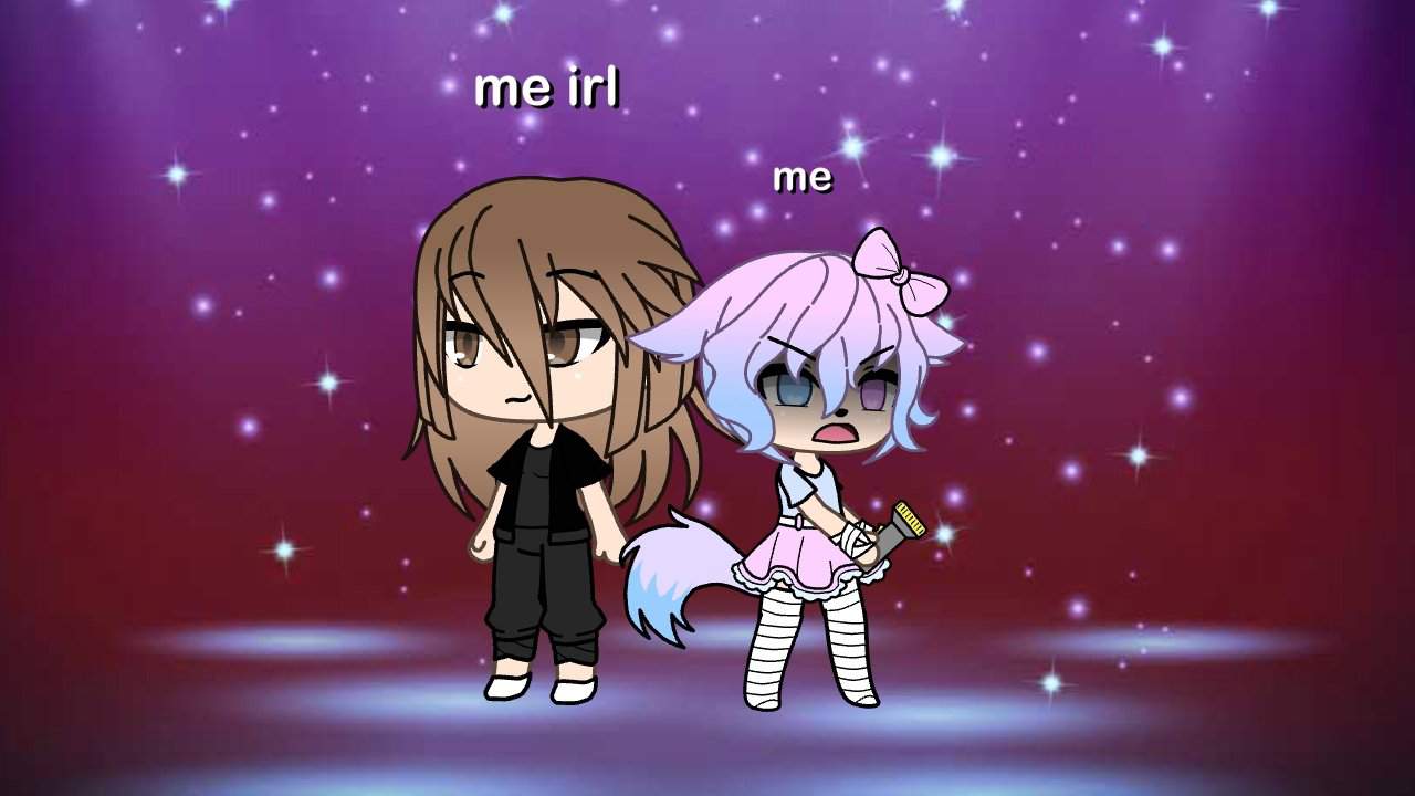 Me Irl And Me In Gacha Life Gacha Lovers Amino Amino