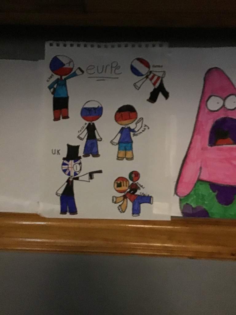 capitals of europe countryhumans