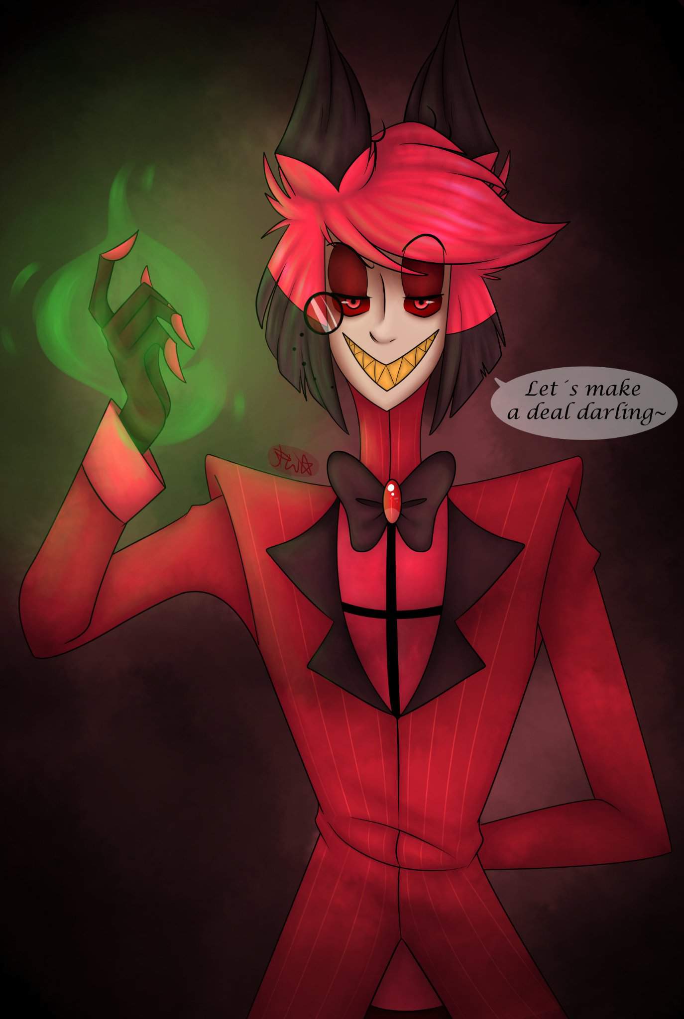 Alastor Myart Hazbin Hotel Official Amino