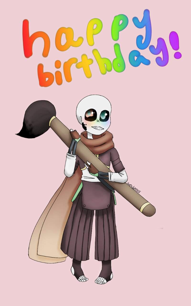 Happy Birthday Ink Undertale Aus Rp Amino Amino 4758