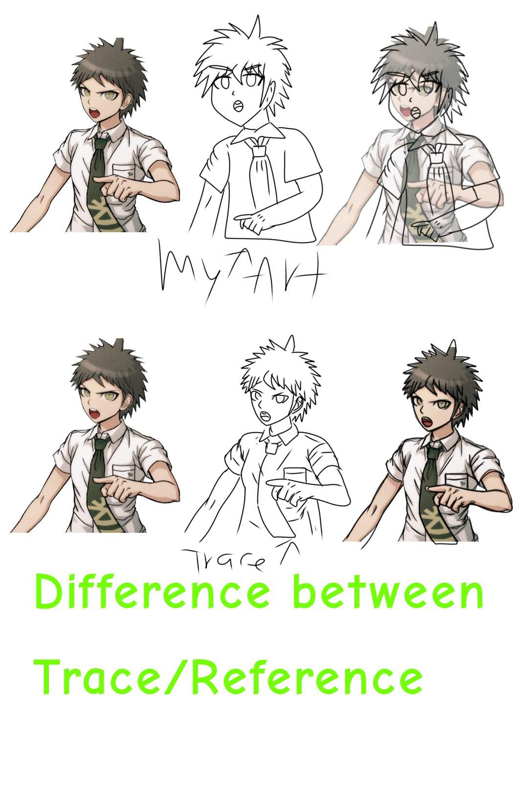 difference-between-tracing-reference-danganronpa-amino