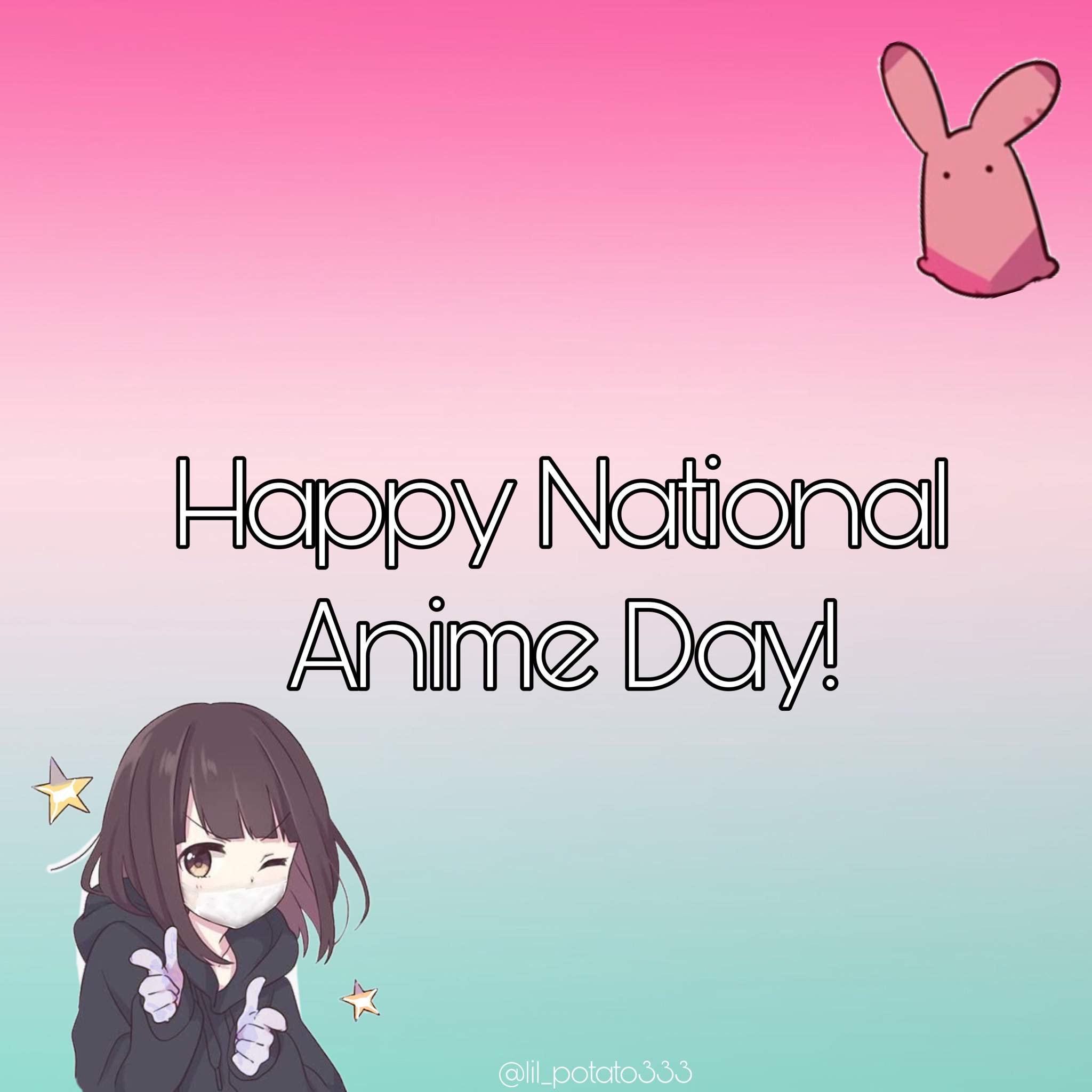 National Anime Day All fanart posts must flaired and posted as a text post