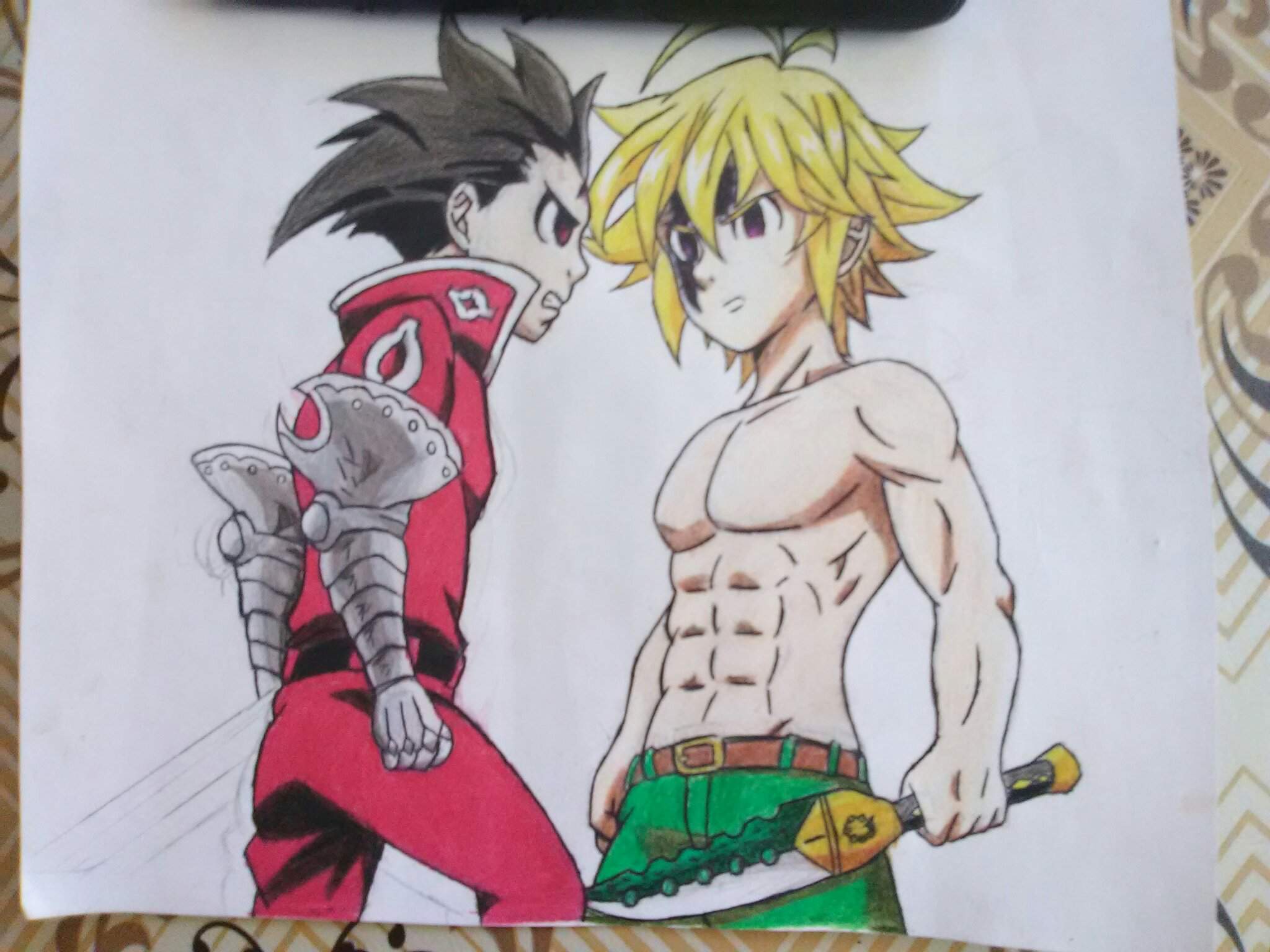 37+ Meliodas Vs Zeldris Drawing Pictures