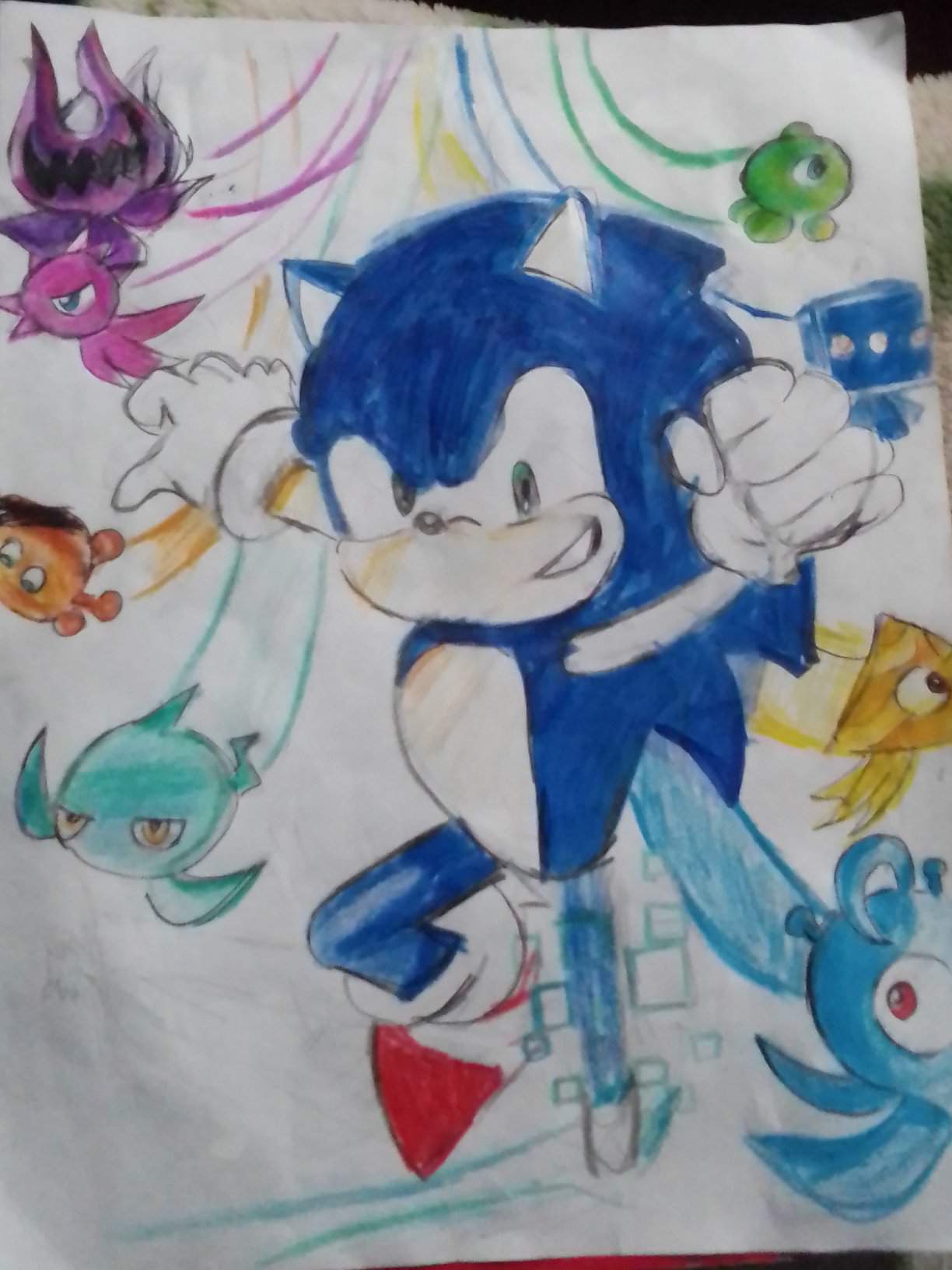 Featured image of post Dibujos Para Dibujar De Sonic A Color